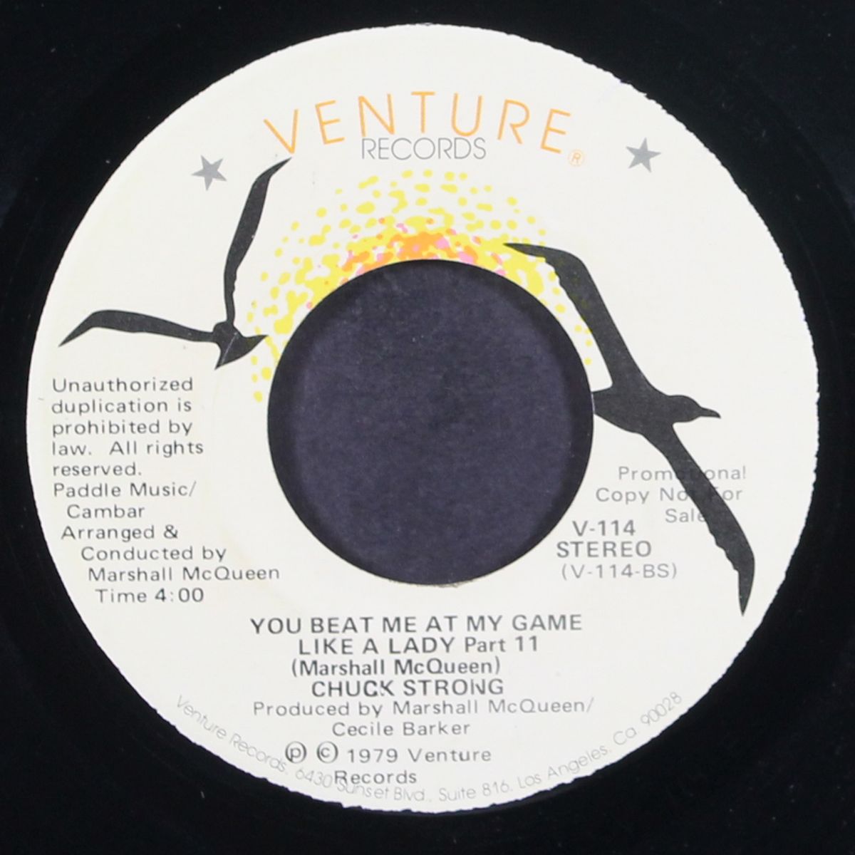 you beat me at my game like a lady / part 2 by CHUCK STRONG
