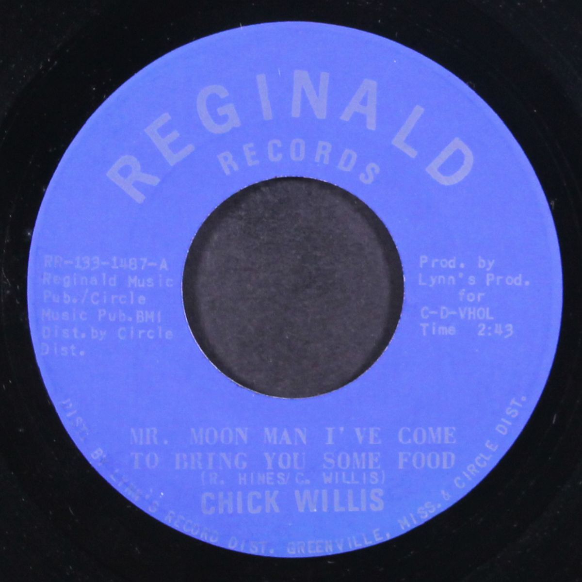mr. moon man i've come to bring you some food / you win again by CHICK WILLIS