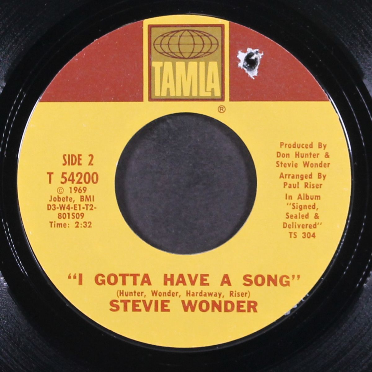 heaven help us all / i gotta have a song by STEVIE WONDER