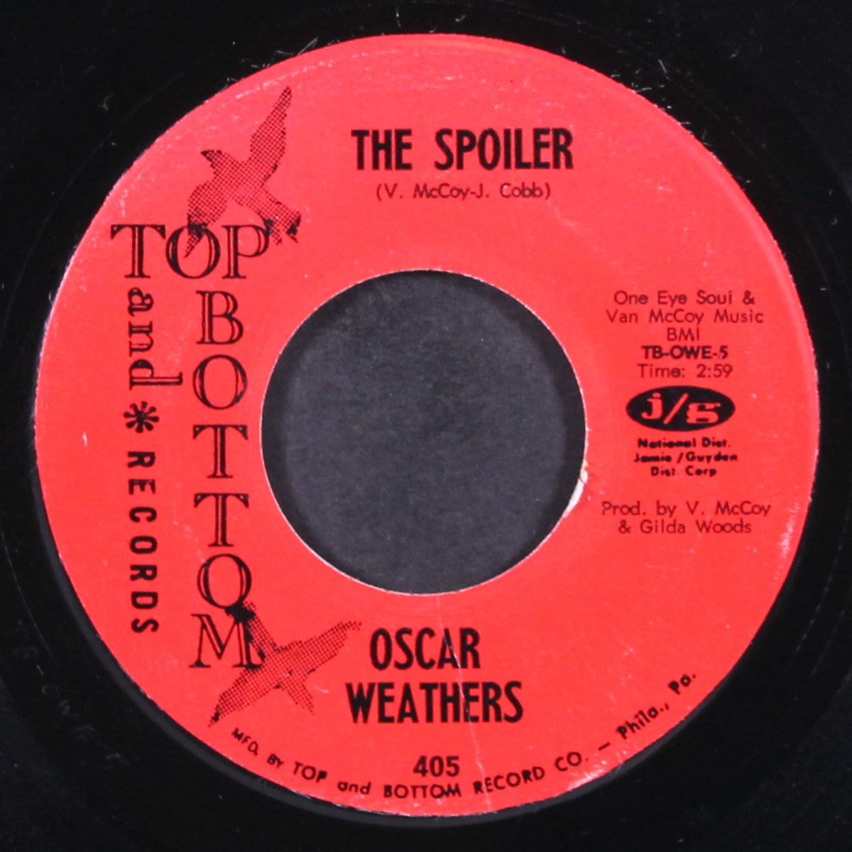 the spoiler / you wants to play by OSCAR WEATHERS