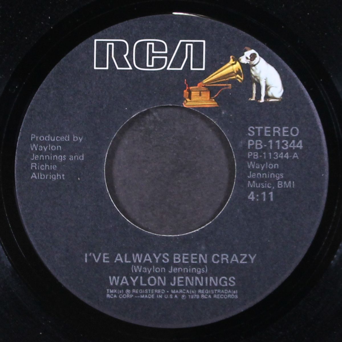 i've always been crazy / i never said it would be easy by WAYLON JENNINGS