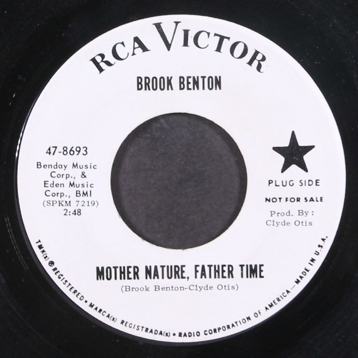 mother nature father time by BROOK BENTON
