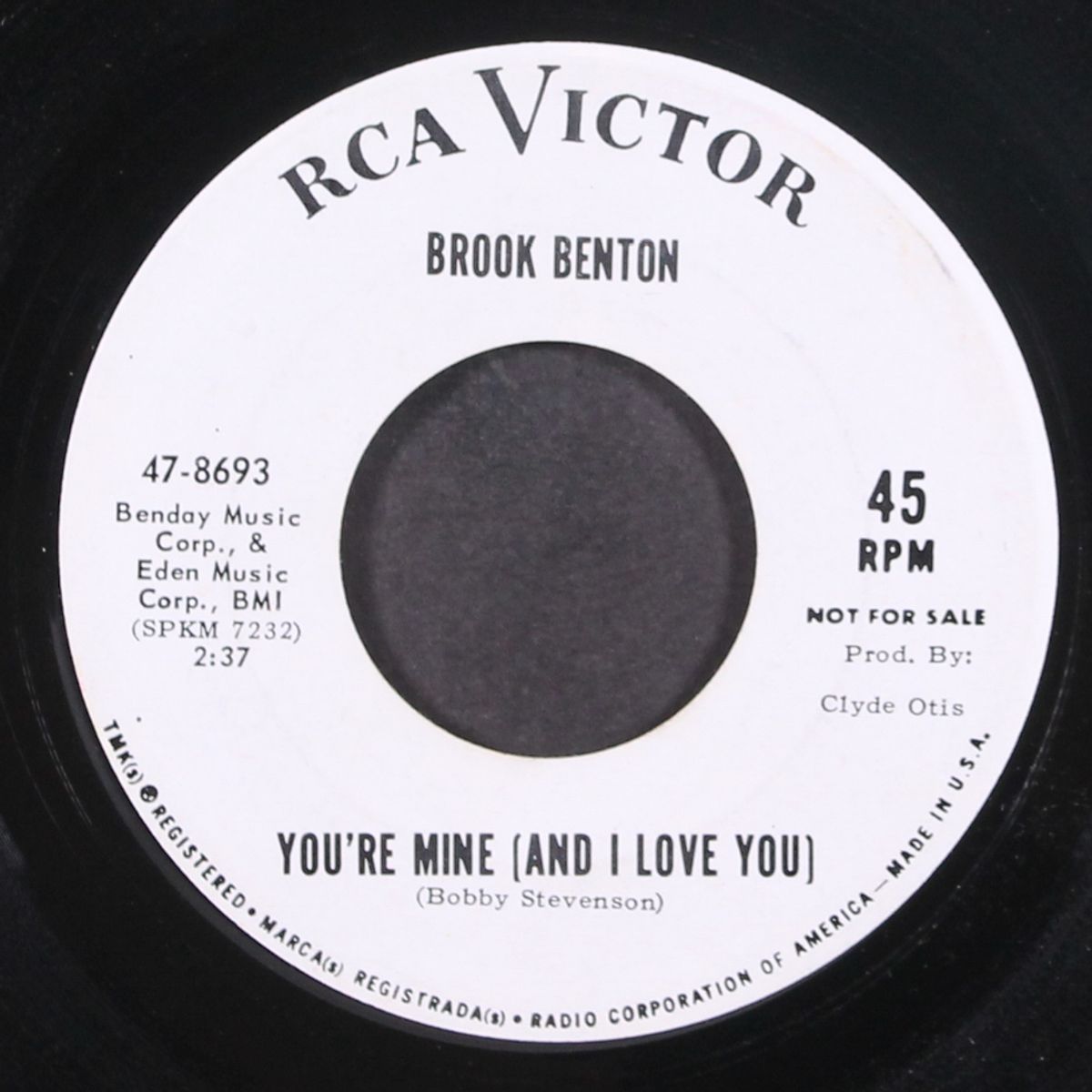 mother nature father time by BROOK BENTON