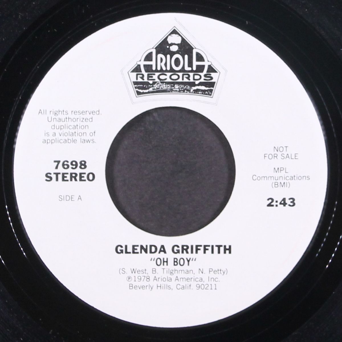 oh boy by GLENDA GRIFFITH