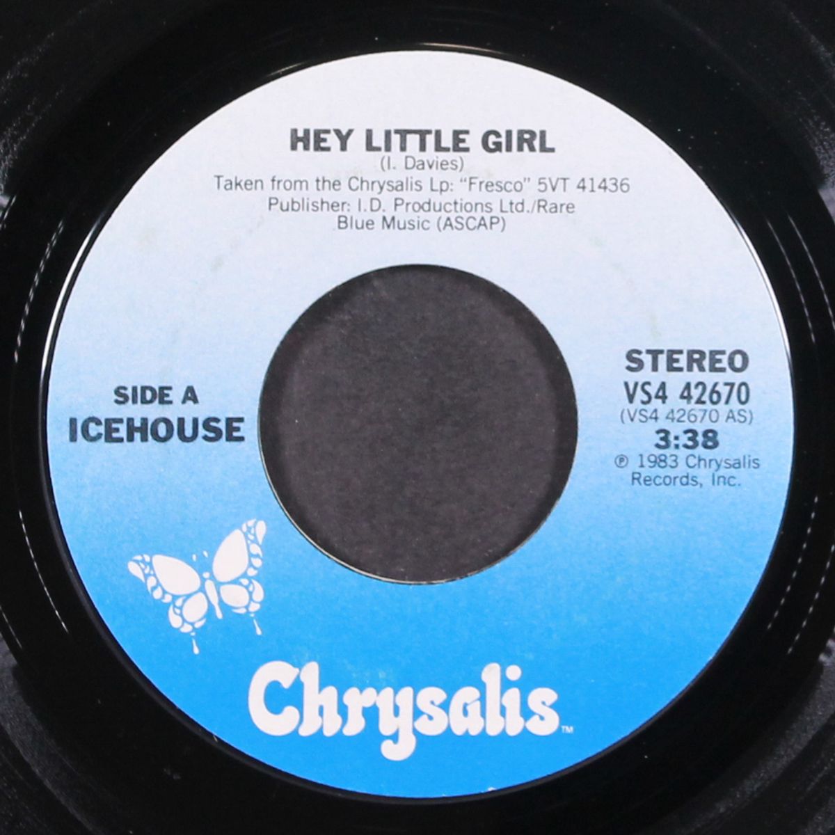 hey little girl / mysterious thing by ICEHOUSE