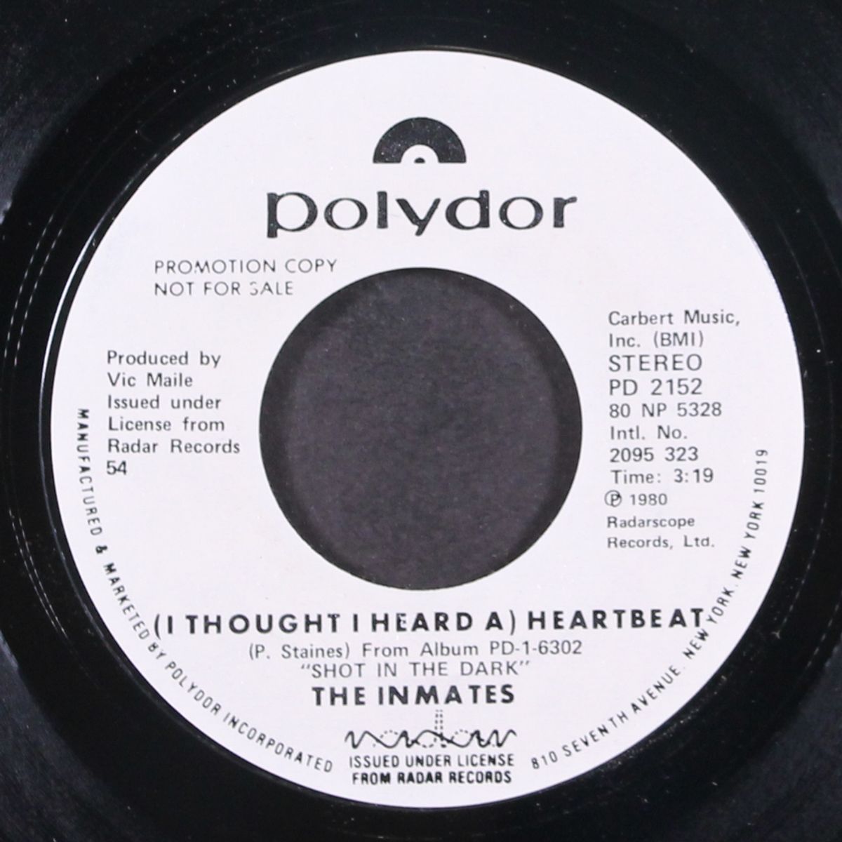 (i thought i heard a) heartbeat by INMATES