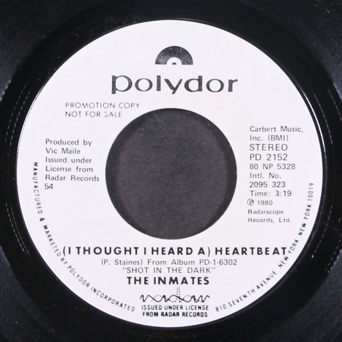(i thought i heard a) heartbeat by INMATES