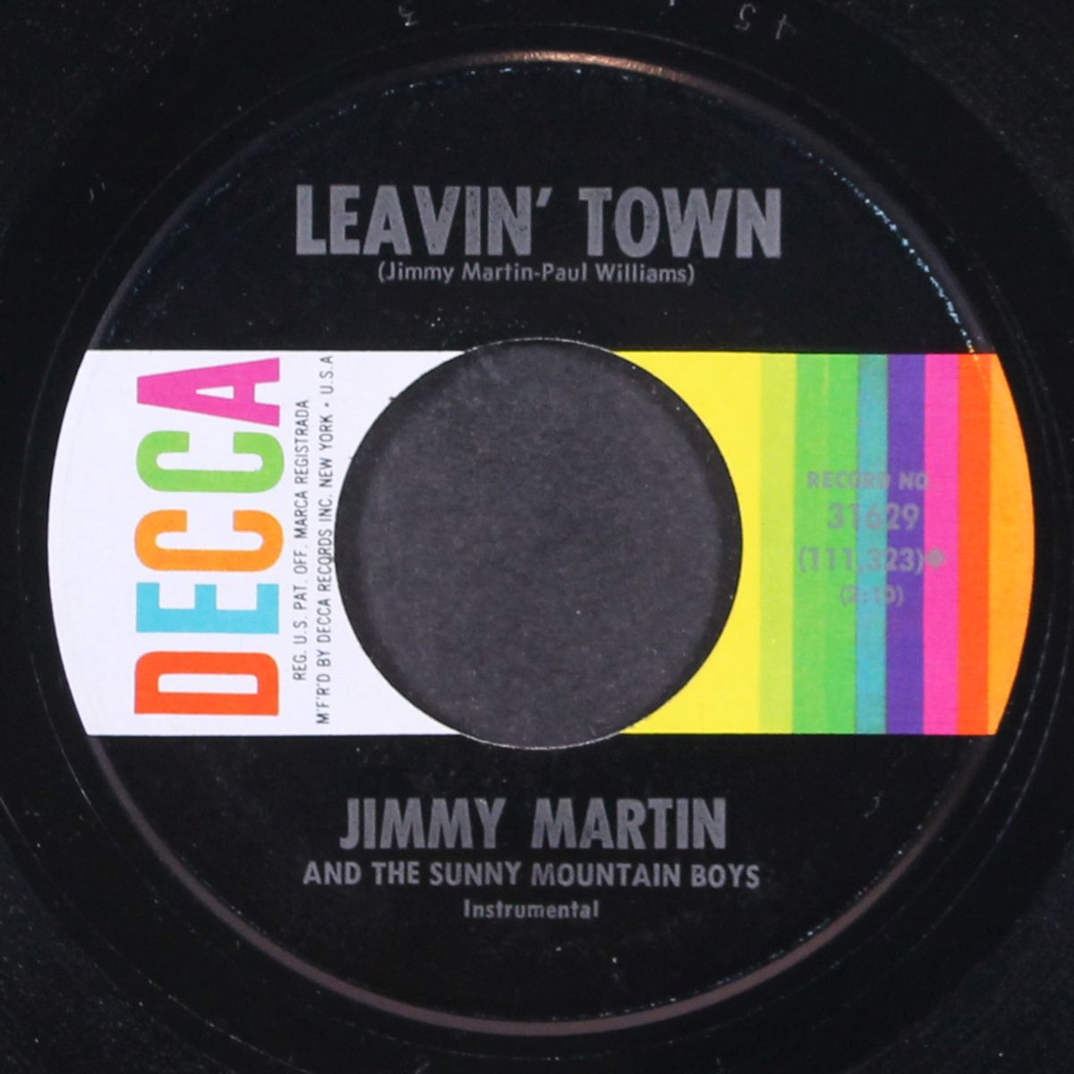 leavin' town by JIMMY MARTIN