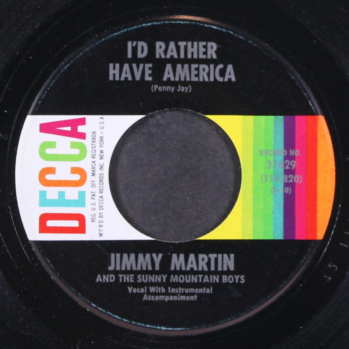 leavin' town by JIMMY MARTIN