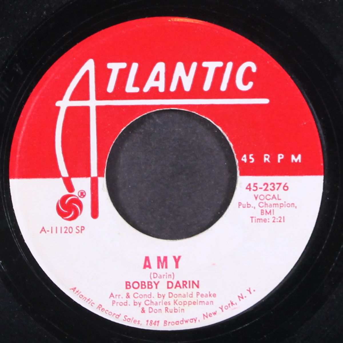 lovin' you / amy by BOBBY DARIN
