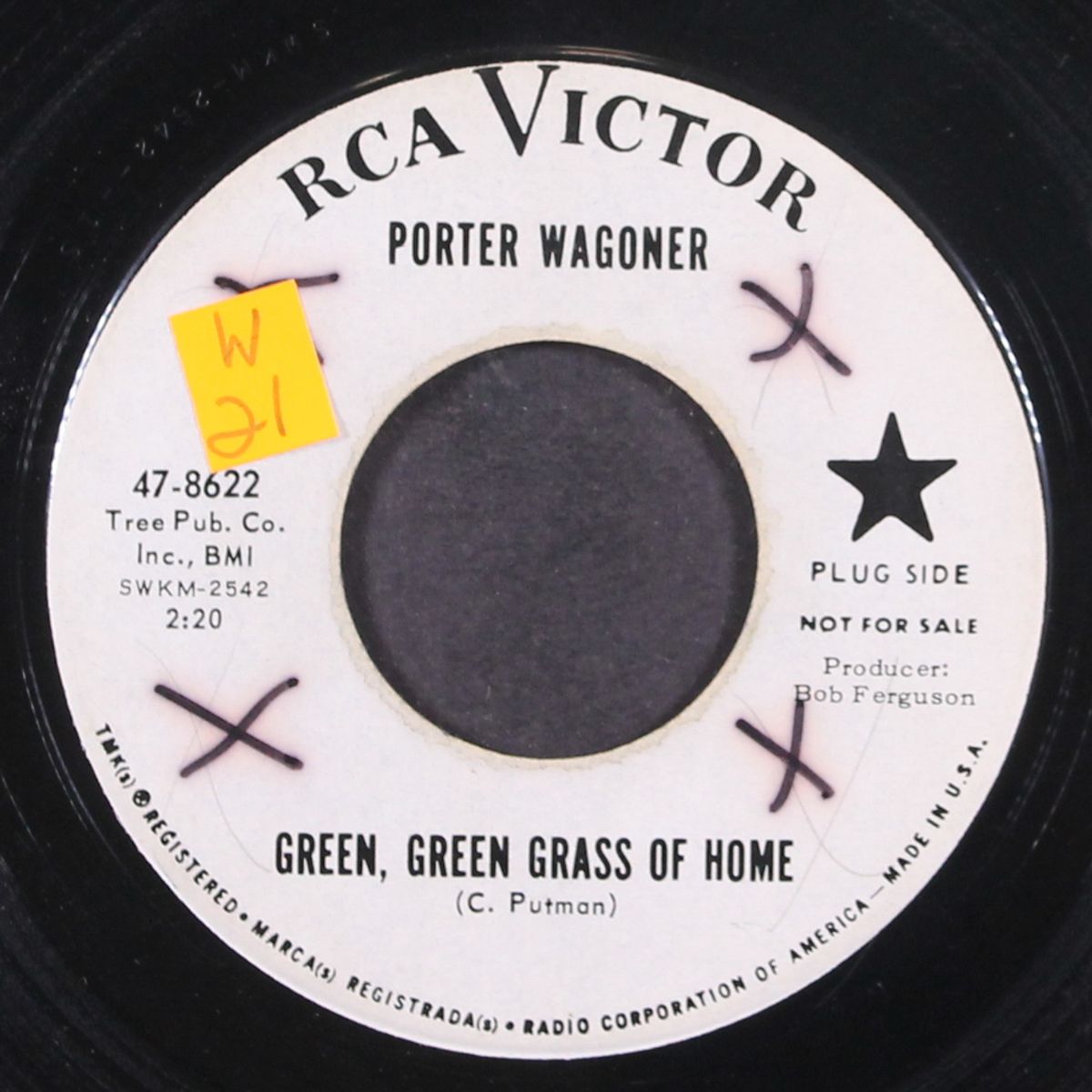 green, green grass of home by PORTER WAGONER