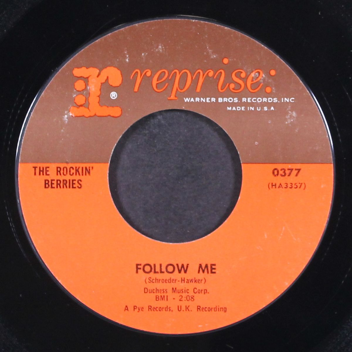poor man's son / follow me by ROCKIN' BERRIES