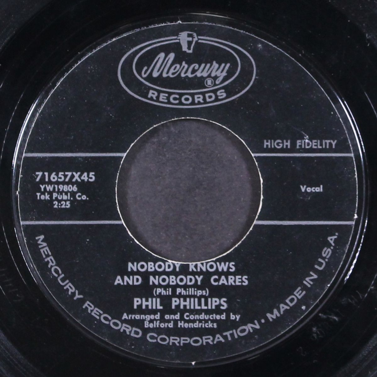 come back my darling / nobody knows and nobody cares by PHIL PHILLIPS