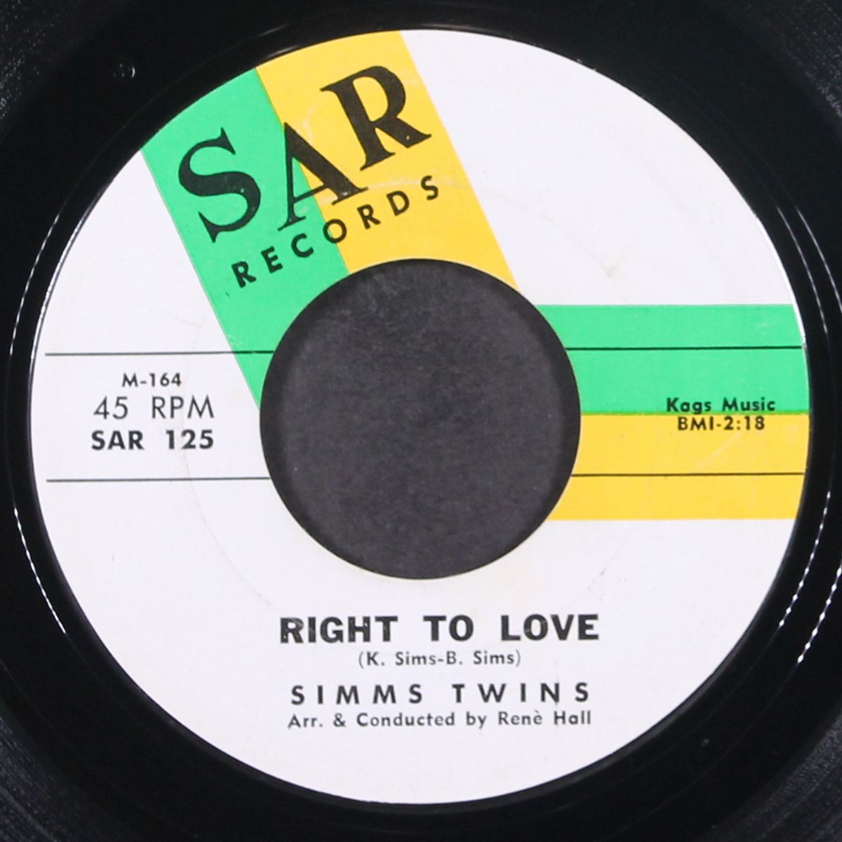the smile / right to love by SIMMS TWINS