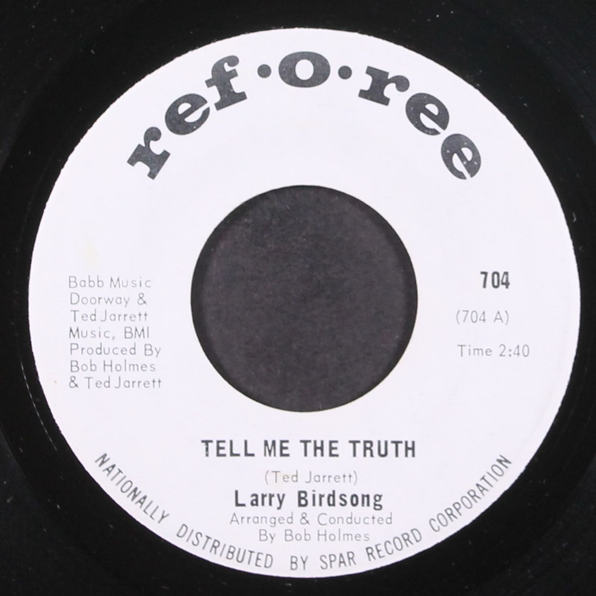 tell me the truth by LARRY BIRDSONG