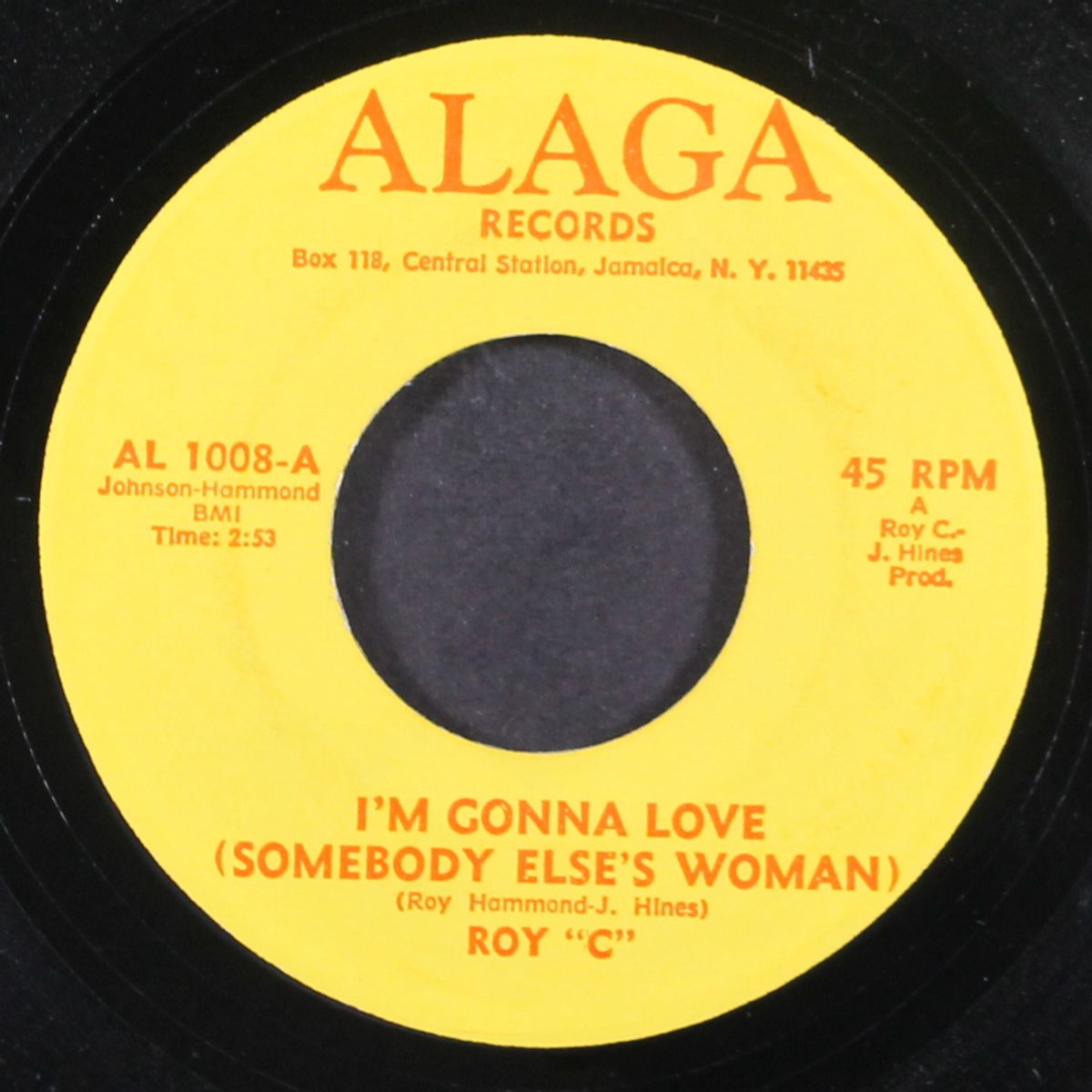 i'm gonna love / i'll never leave you lonely by ROY C