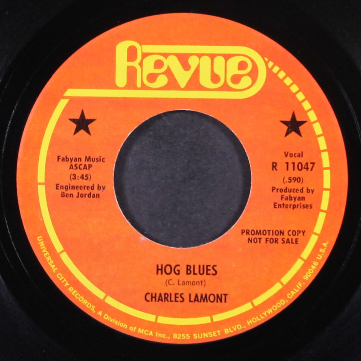 hog blues / before it's over by CHARLES LAMONT