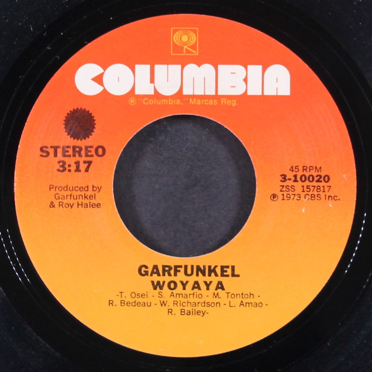 second avenue / woyaya by GARFUNKEL