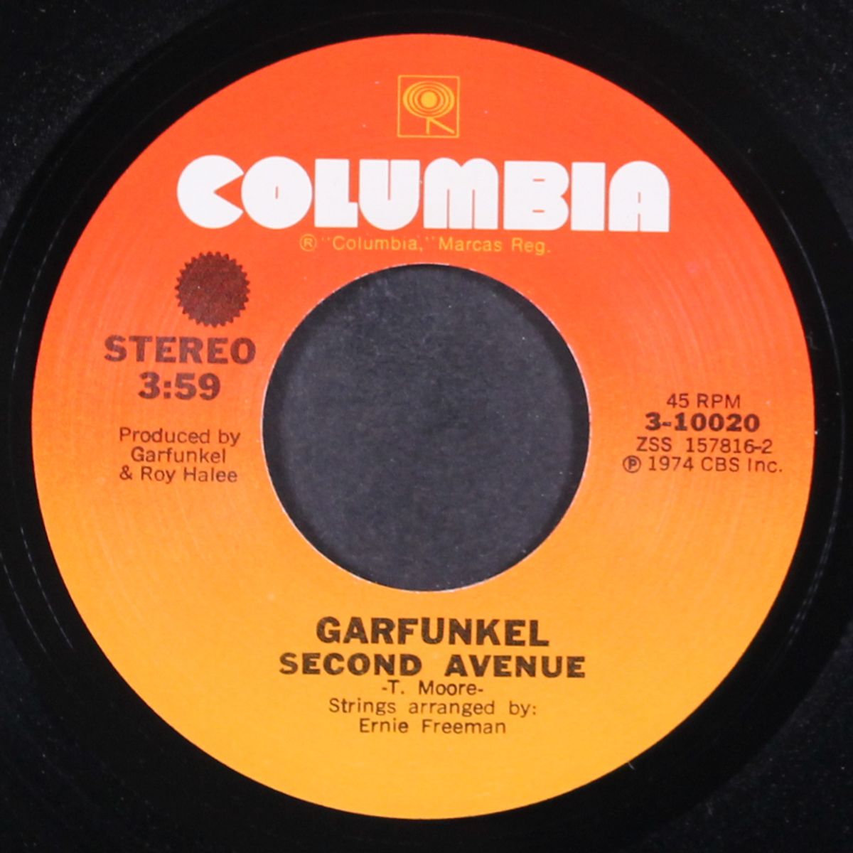 second avenue / woyaya by GARFUNKEL