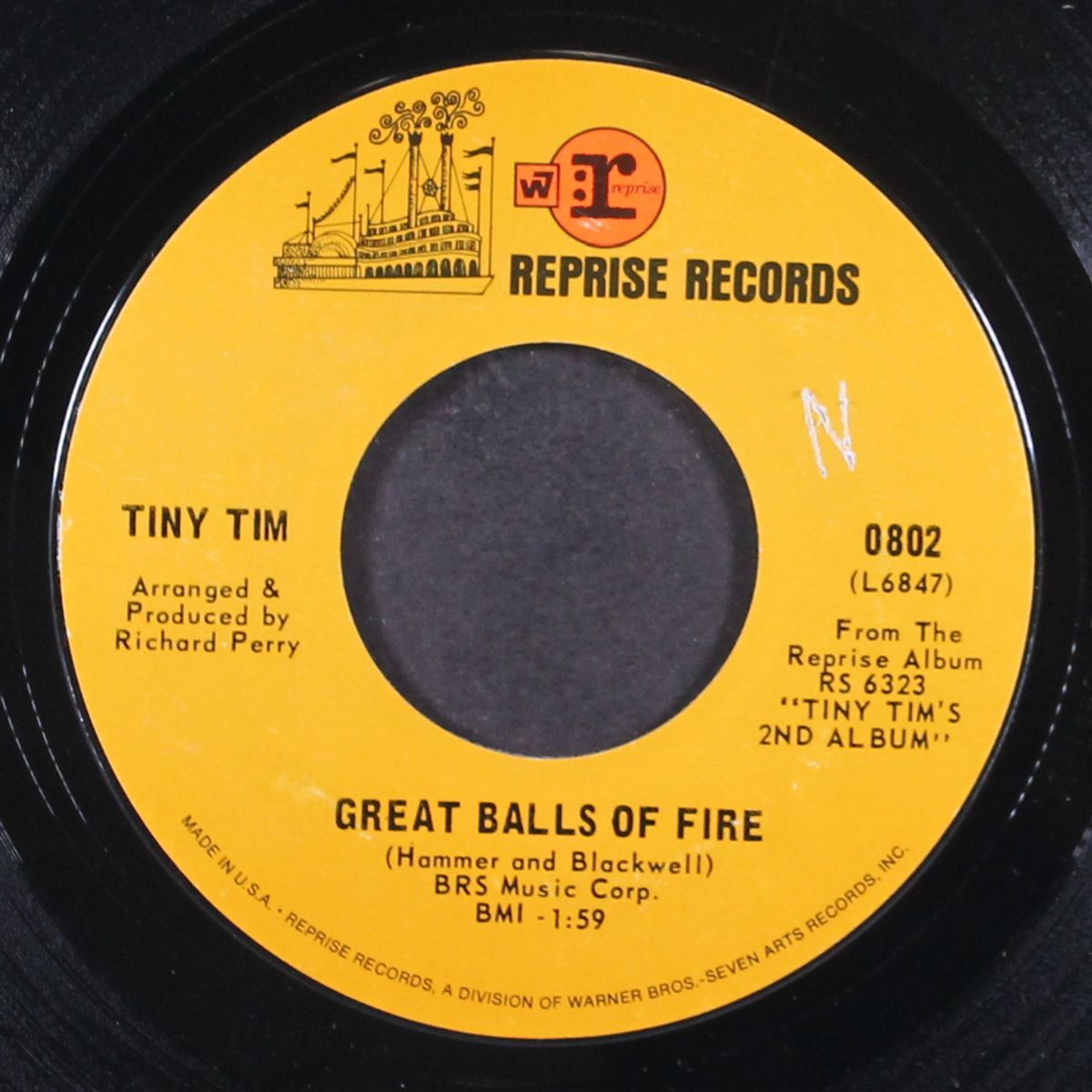 great balls of fire / as time goes by by TINY TIM