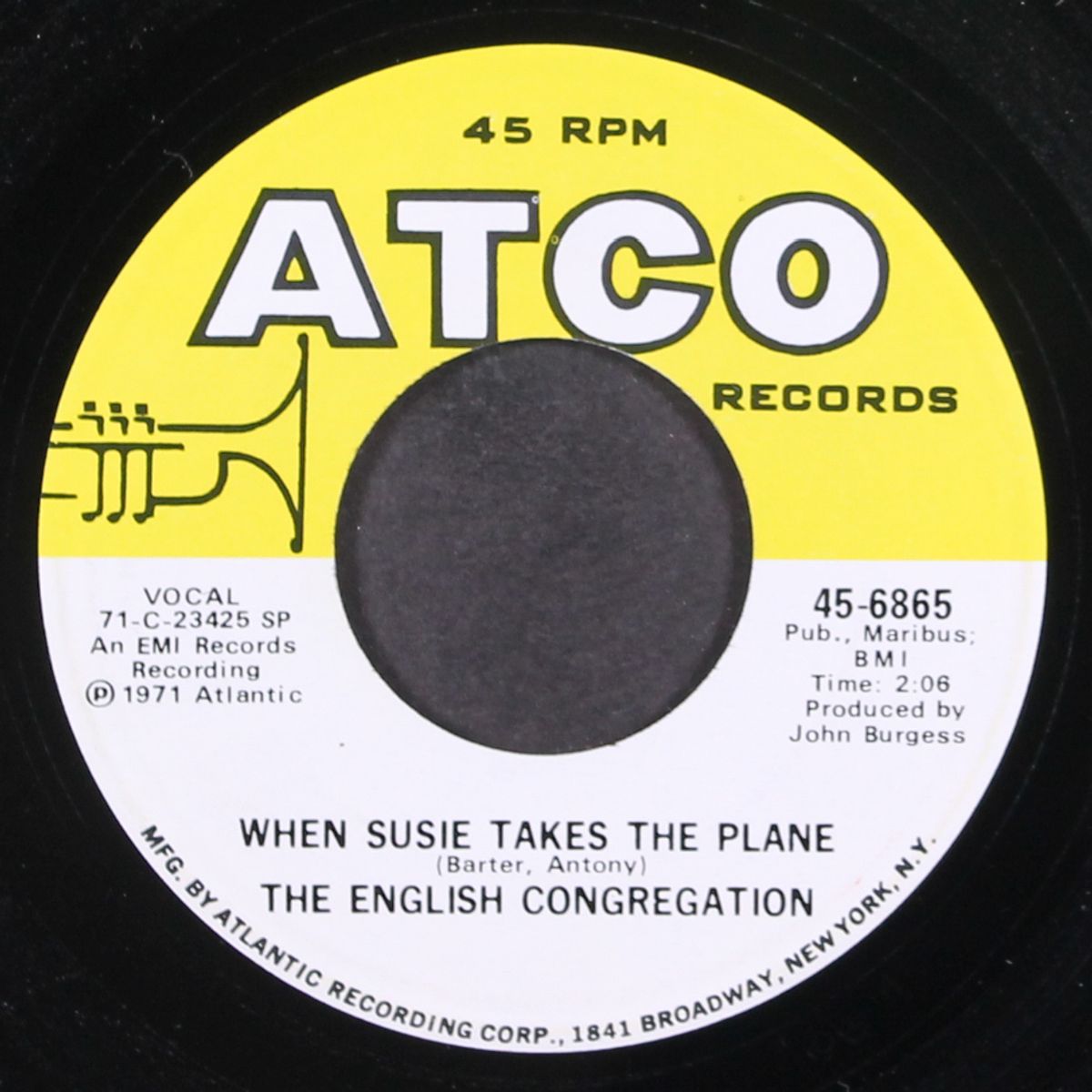 softly whispering i love you / when susie takes the plane by ENGLISH CONGREGATION