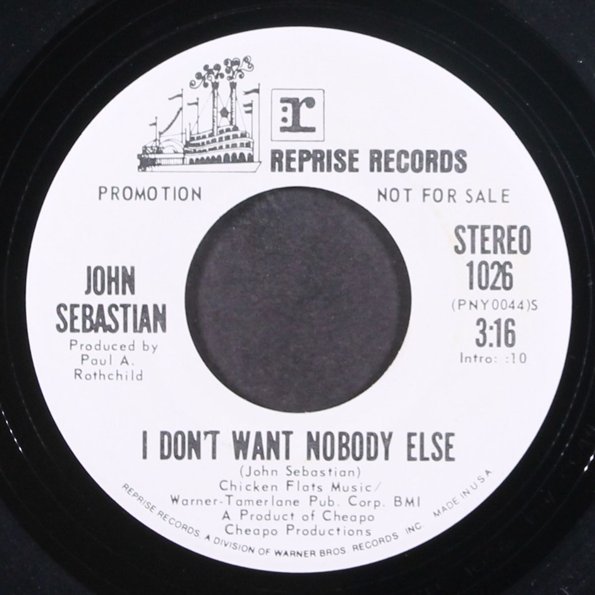 i don't want nobody else / mono by JOHN SEBASTIAN