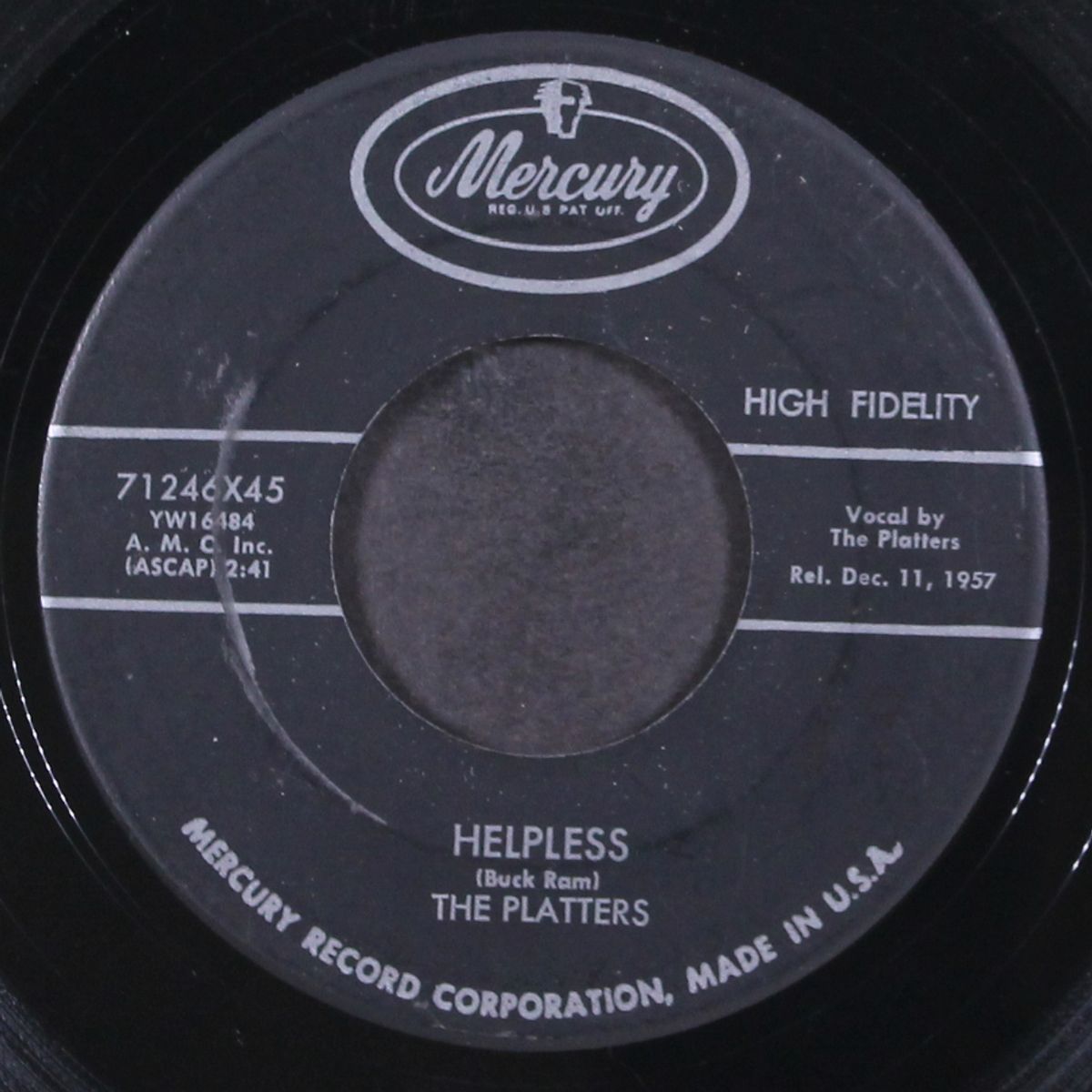 helpless by PLATTERS