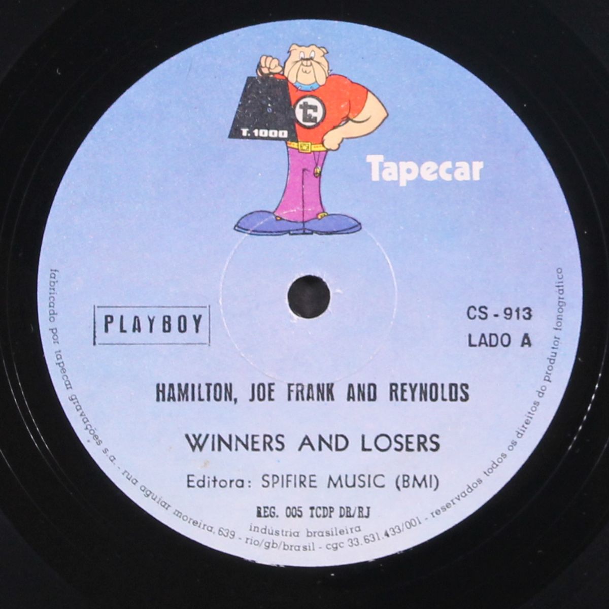 winners & losers by HAMILTON, JOE FRANK & REYNOLDS