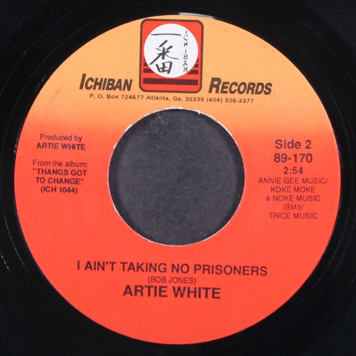 hattie mae / i ain't taking no prisoners by ARTIE WHITE