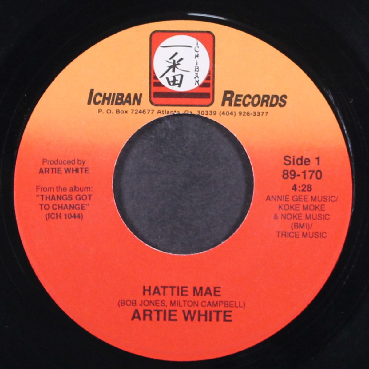 hattie mae / i ain't taking no prisoners by ARTIE WHITE