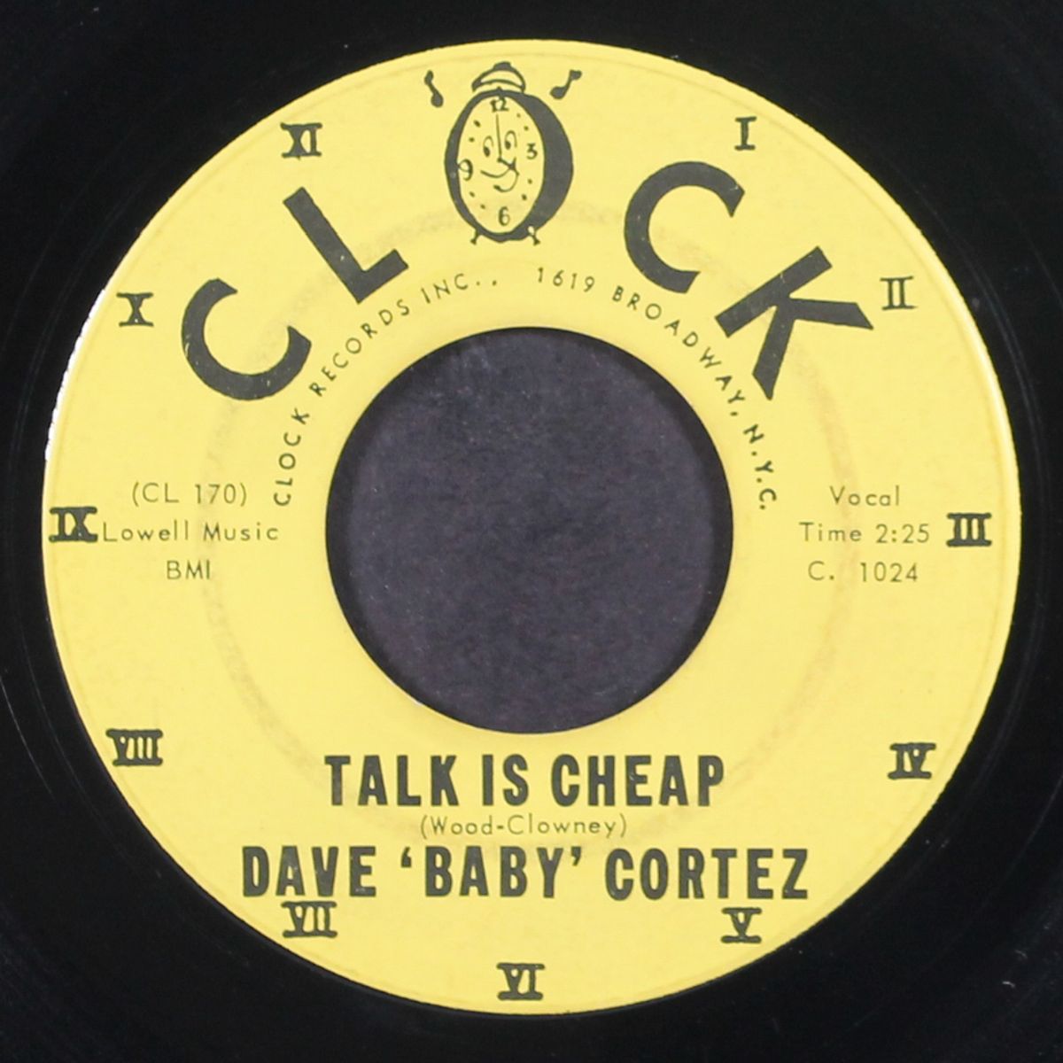 talk is cheap / cat nip by DAVE 'BABY' CORTEZ & GROUP