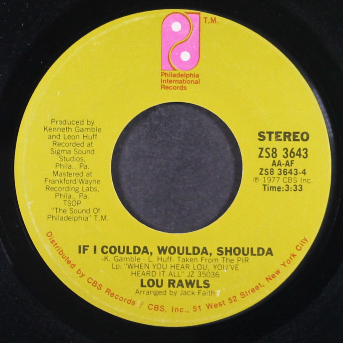 one life to live / if i coulda, woulda, shoulda by LOU RAWLS