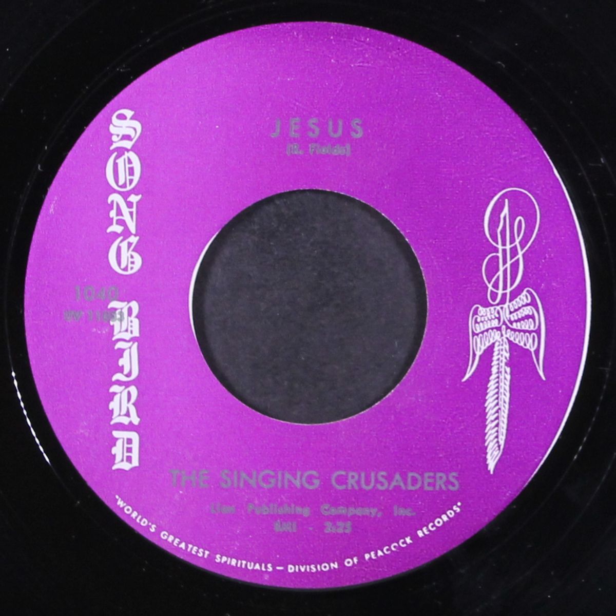 life given / jesus by SINGING CRUSADERS