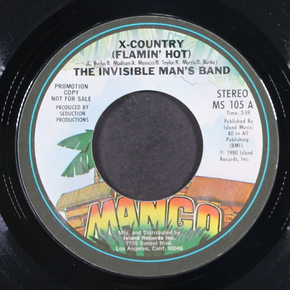 x-country (flamin' hot) / rent strike by INVISIBLE MAN'S BAND