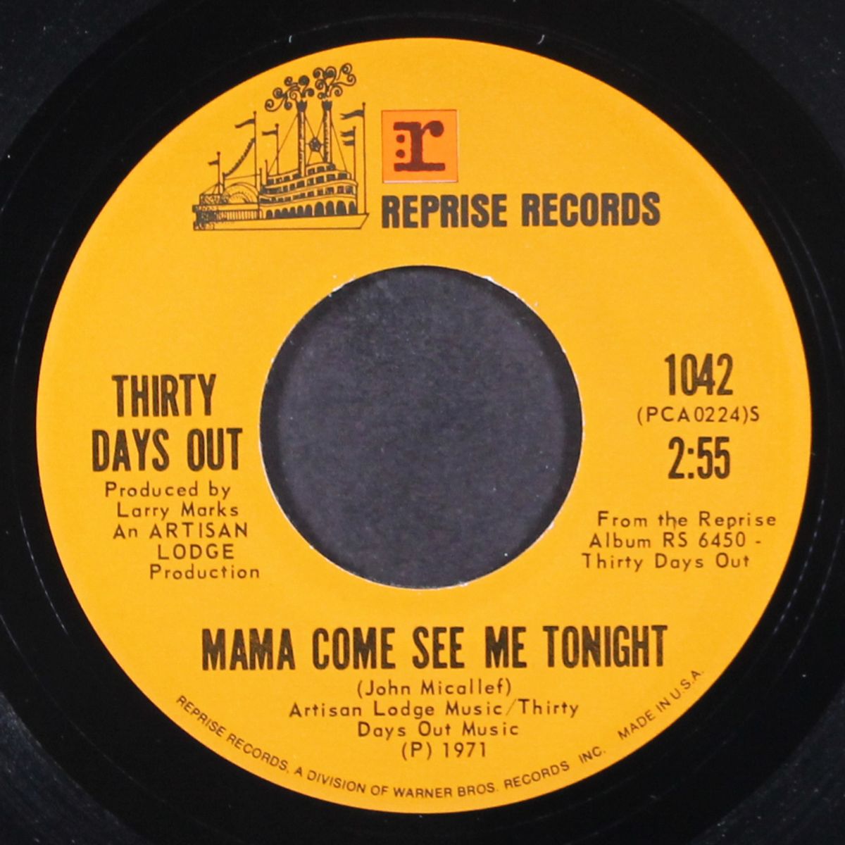 mama come see me tonight / taking the chance by THIRTY DAYS OUT