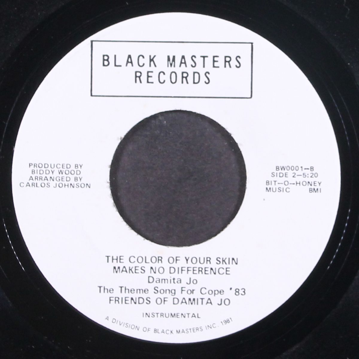 the color of your skin makes no difference by MISS DAMITO JO