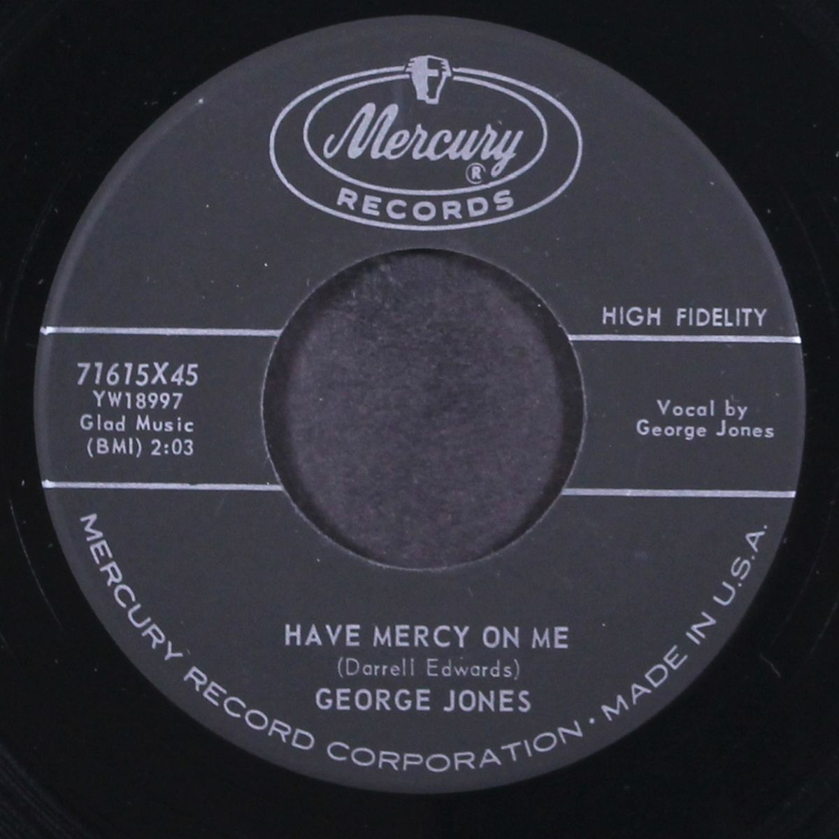 have mercy on me / if you believe by GEORGE JONES