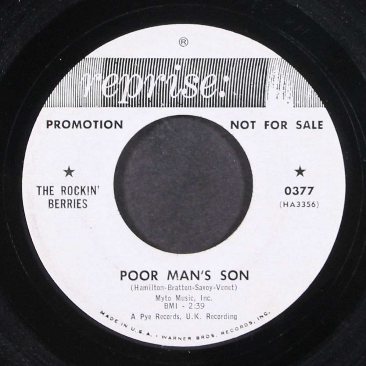 poor man's son by ROCKIN' BERRIES