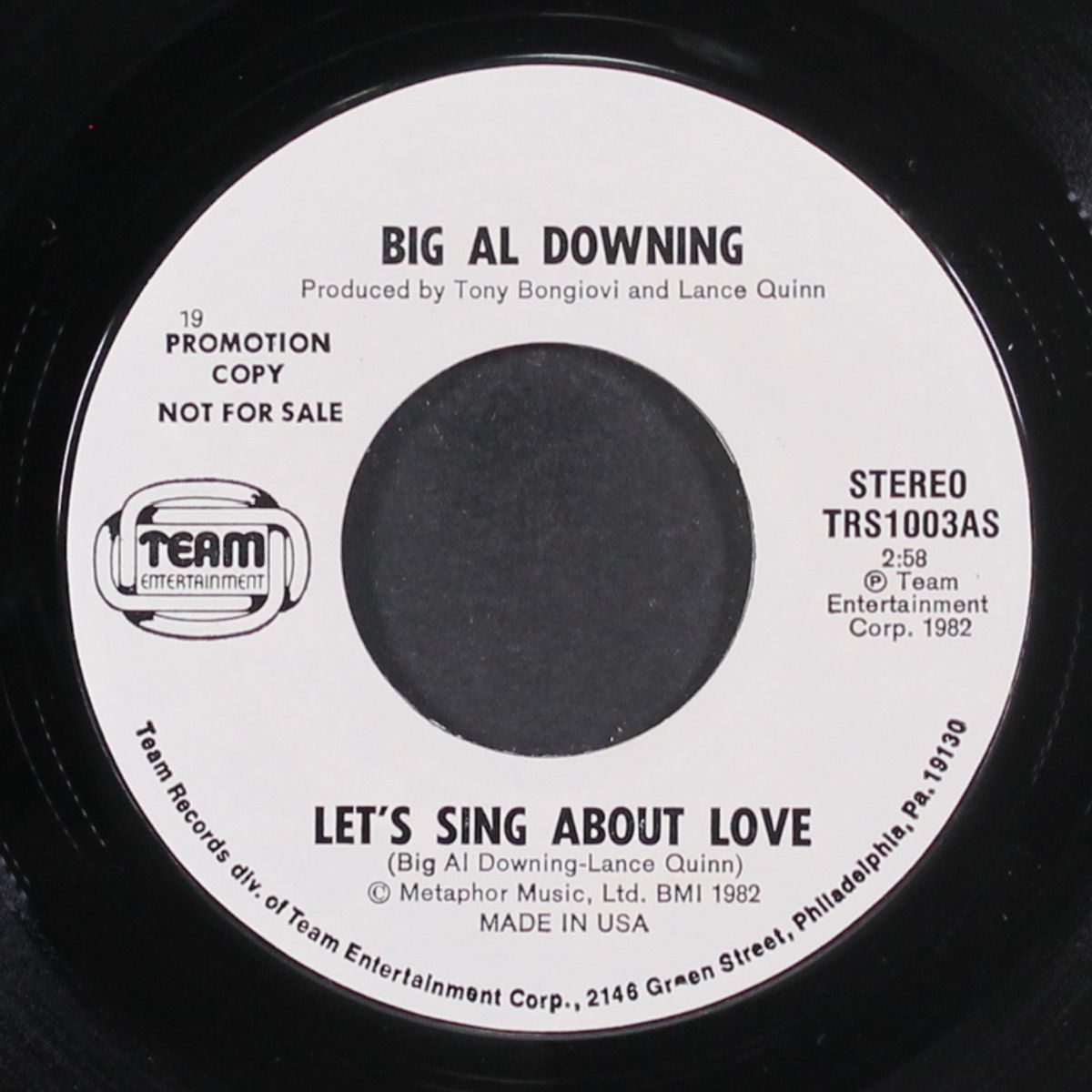 we can only say goodbye by BIG AL DOWNING