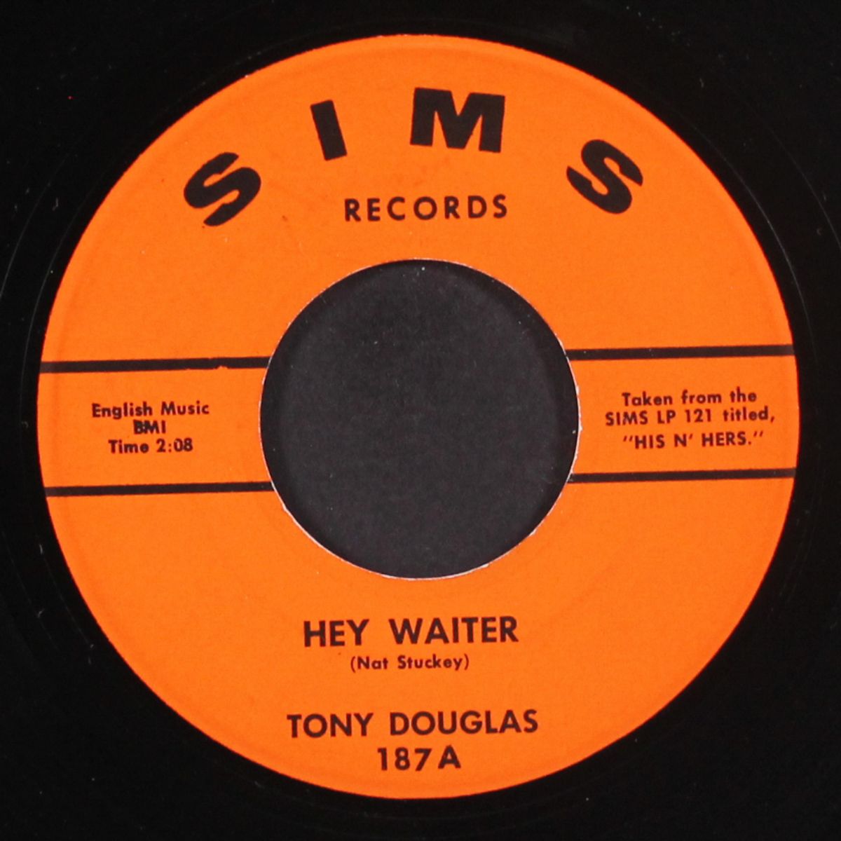 hey waiter by TONY DOUGLAS