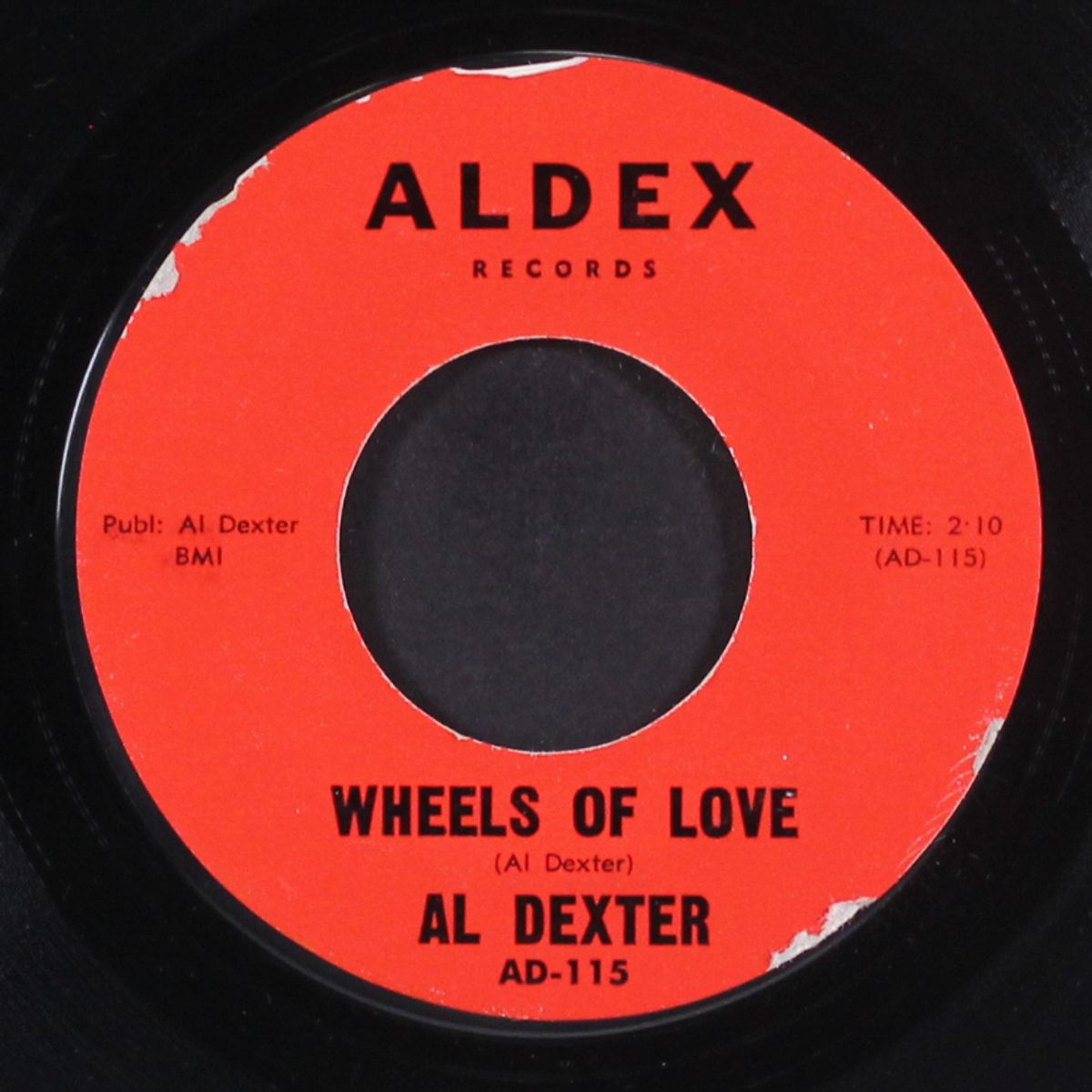 wheels of love / sitting by juke box by AL DEXTER