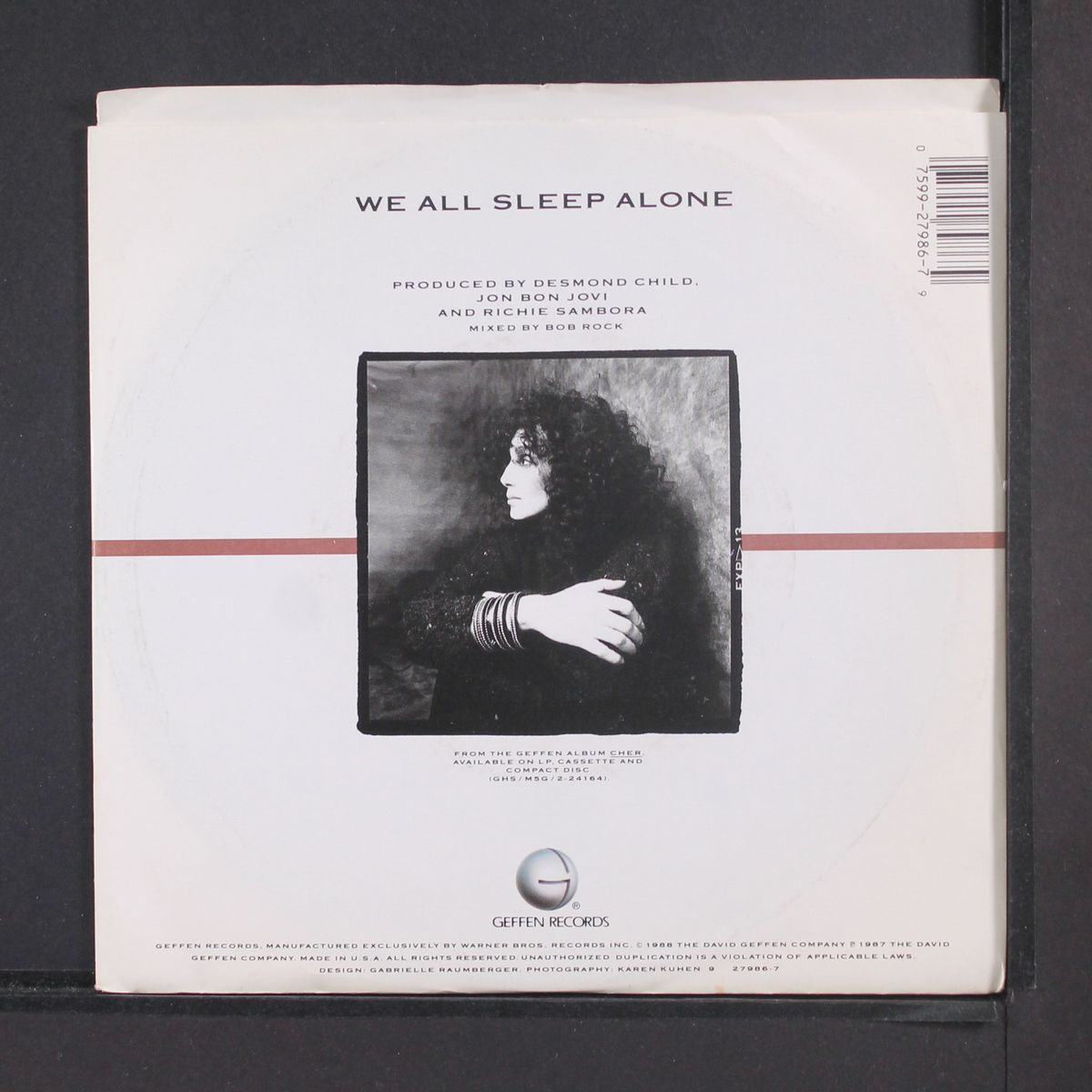 we all sleep alone / working girl by CHER