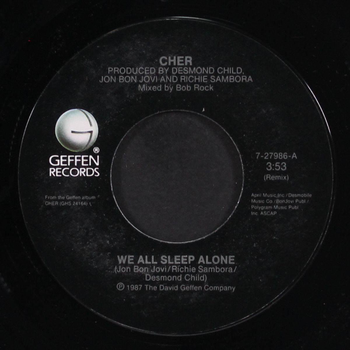 we all sleep alone / working girl by CHER
