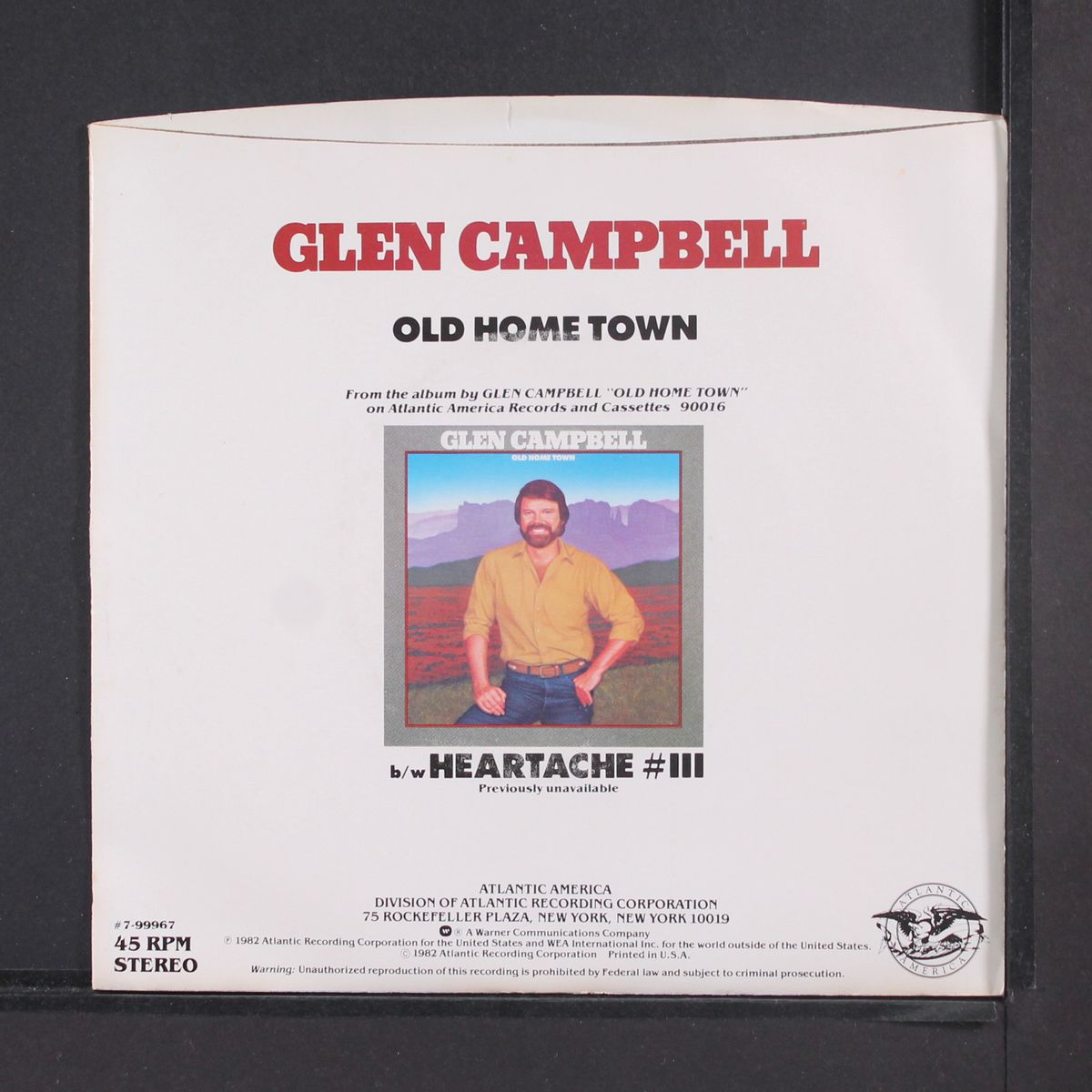 old home town by GLEN CAMPBELL