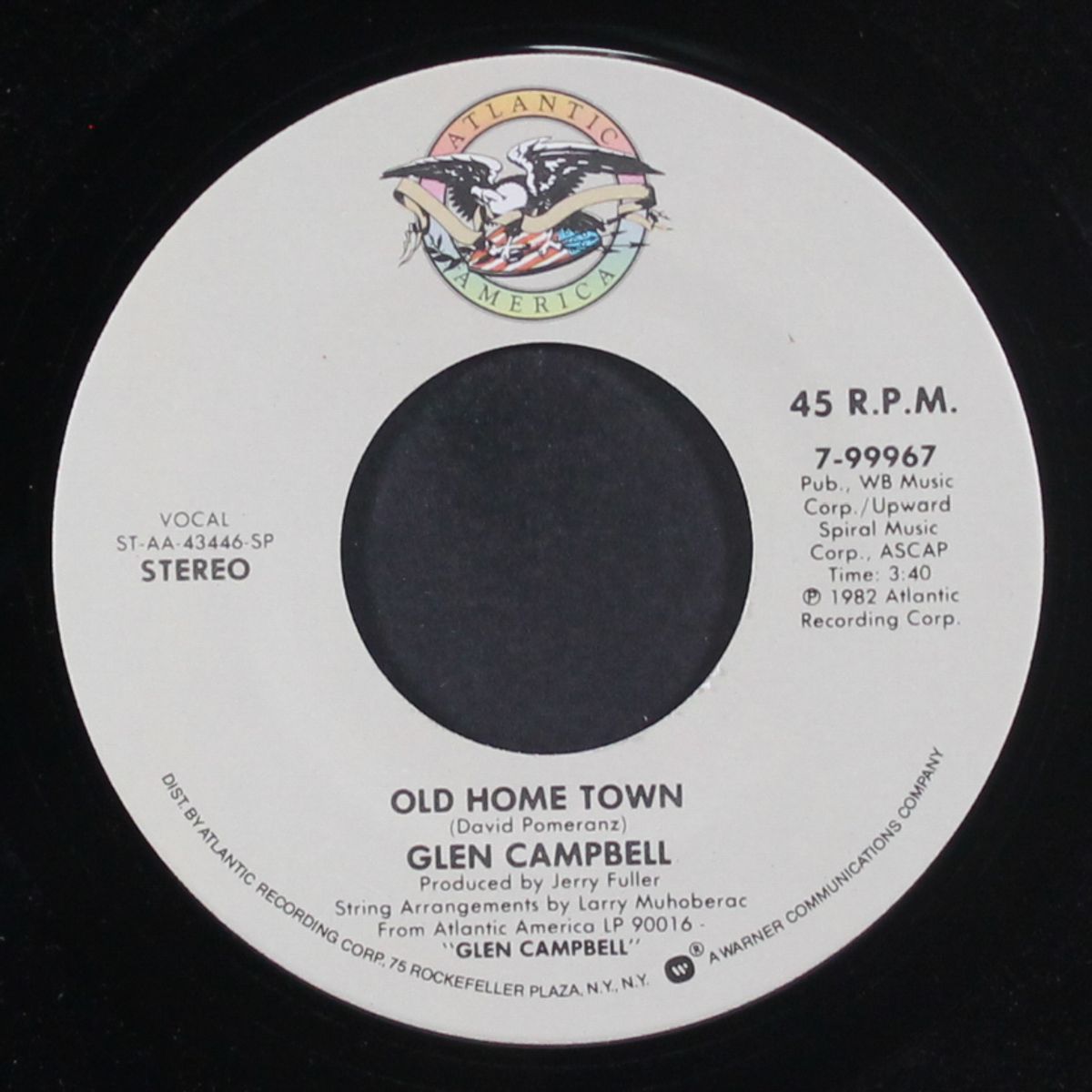 old home town by GLEN CAMPBELL