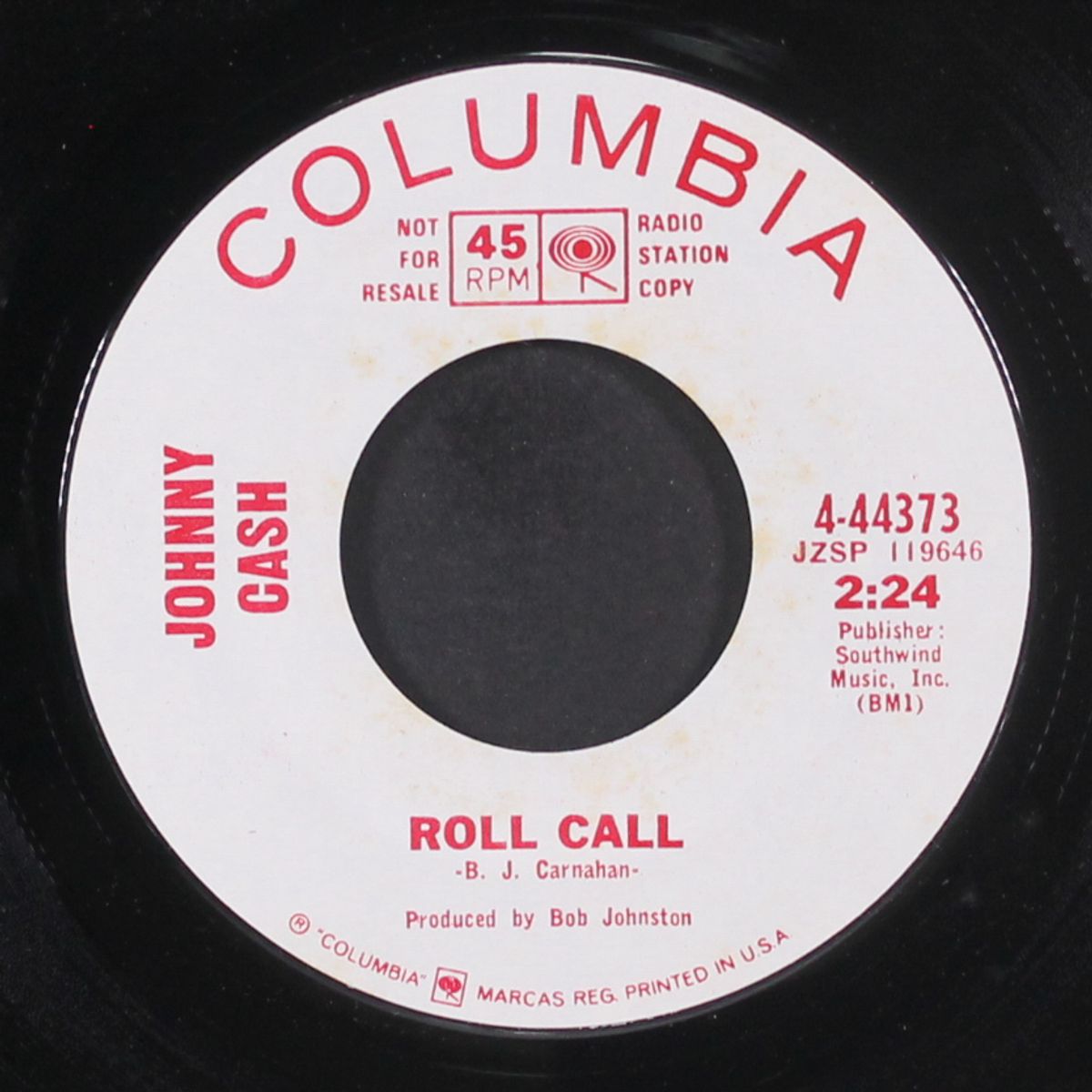 rosanna's going wild by JOHNNY CASH