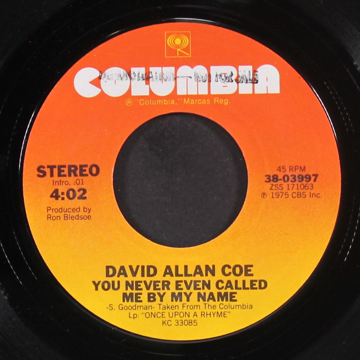 cheap thrills by DAVID ALLAN COE