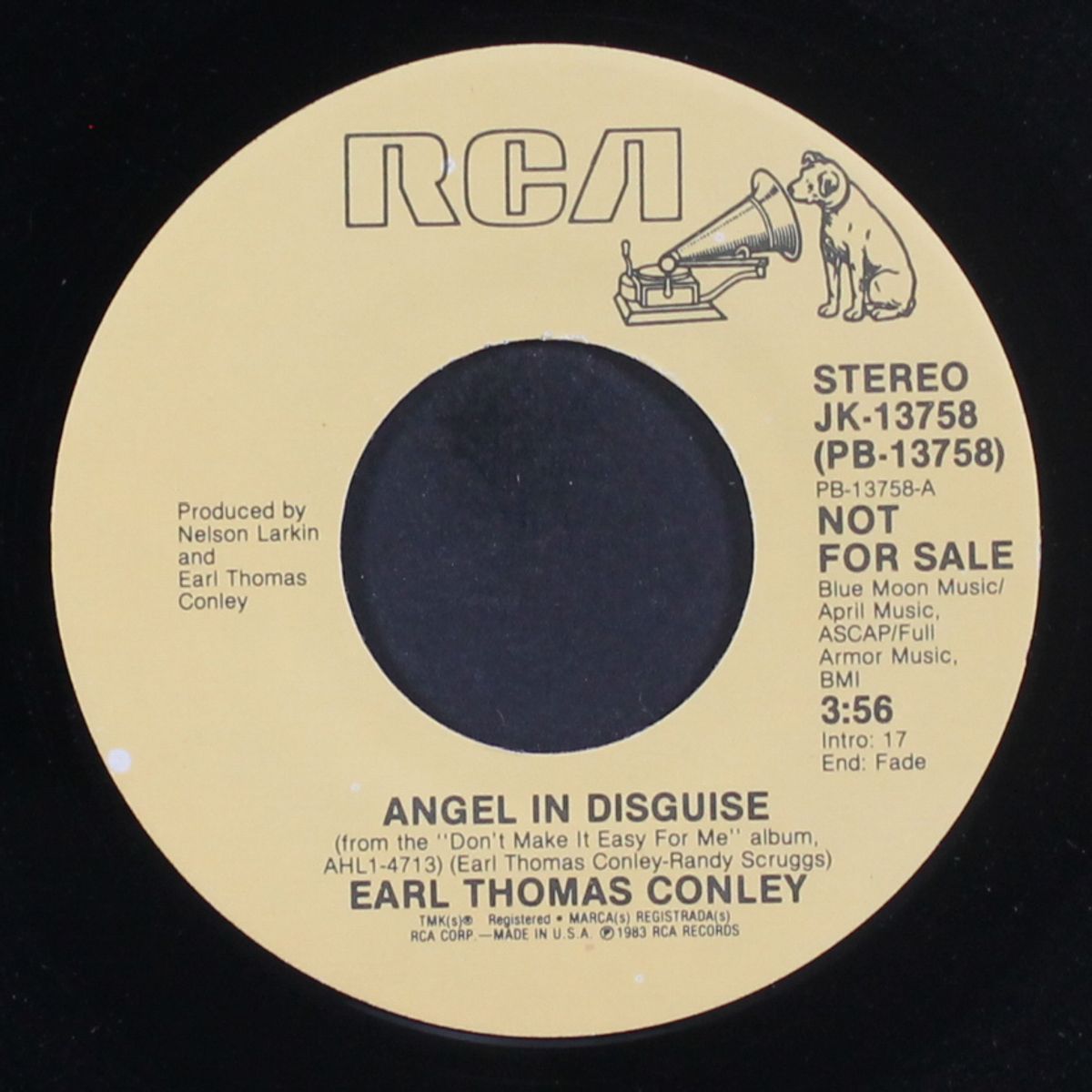 angel in disguise / same by EARL THOMAS CONLEY