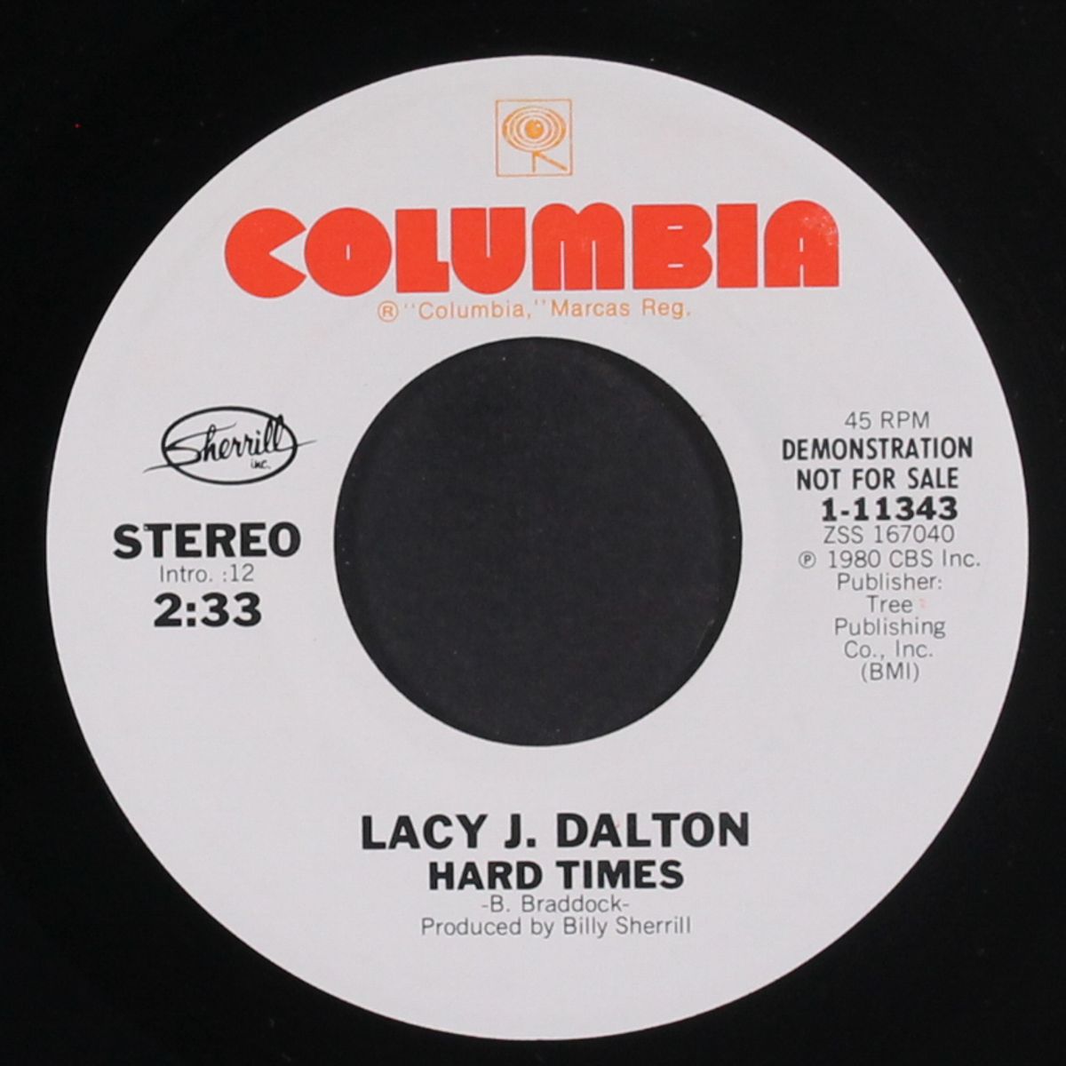hard times / same by LACY J. DALTON