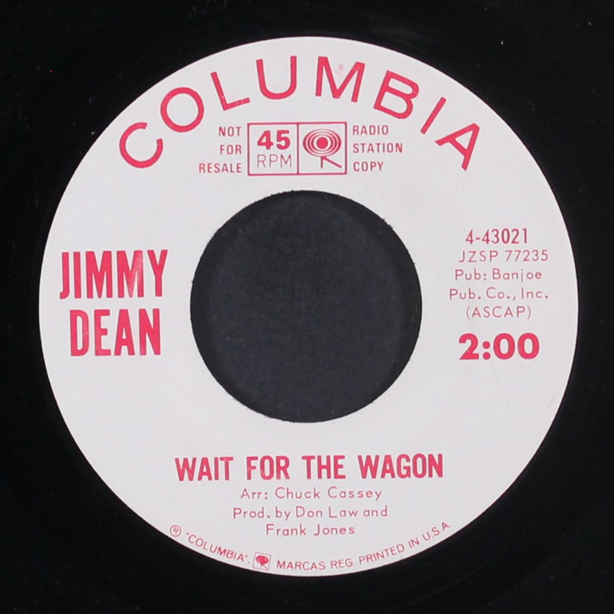 shenandoah by JIMMY DEAN